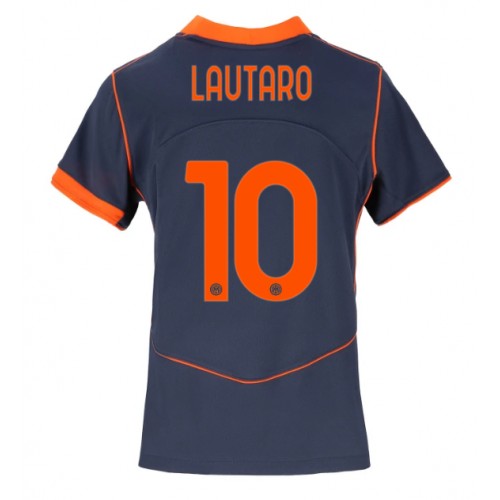 Inter Milan Lautaro Martinez #10 Tredjeställ Dam 2025-26 Kortärmad